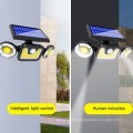 Waterproof Outdoor Motion Sensor Infrared Wall Lamp, 100 Led Garden Sensor Solar Super Bright Light